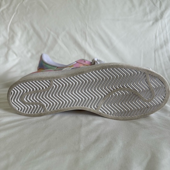 Tie dye Adidas shell toe sneakers - Picture 4 of 4